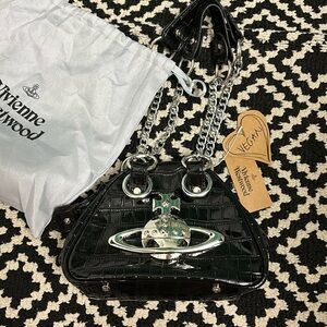 🖤Brand new Vivienne Westwood vegan crocodile skin purse🖤